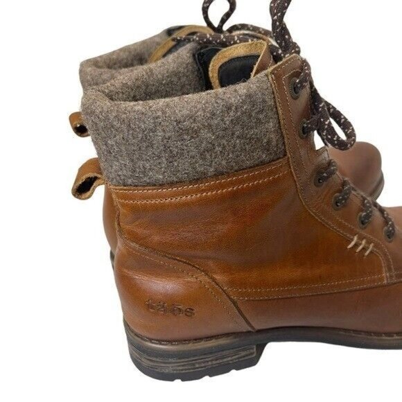 Taos Cutie Women’s  Brown Leather Hiking Gorpcore Size 8.5 - Picture 4 of 12